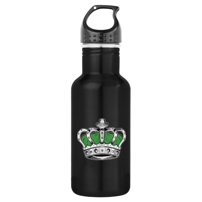 Botella De Agua Corona - Verde (Anverso)