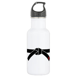 Botella De Agua Correa negra, 黒帯 de los artes marciales, 武道