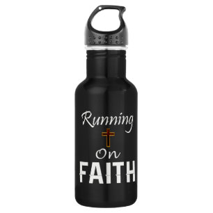 Botella De Agua Corriendo con Faith Runner