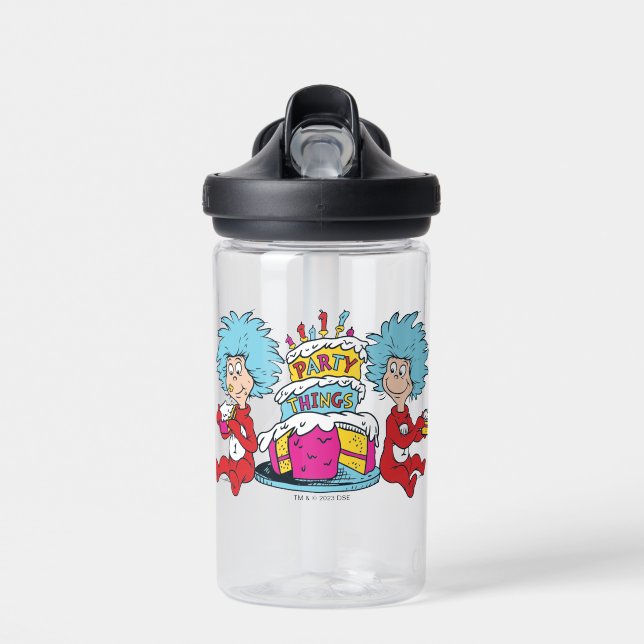 Botella De Agua Cosa Uno Cosa Dos Cosas de Fiesta (Delante)