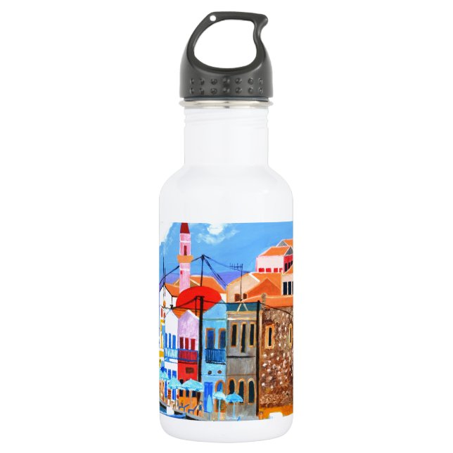Botella De Agua Costa griega (Anverso)