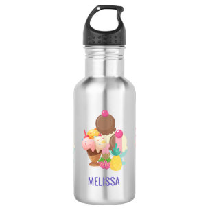 Botella De Agua Costas de helado con rociadores