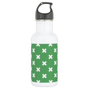 Botella De Agua Costillas blancas en verde