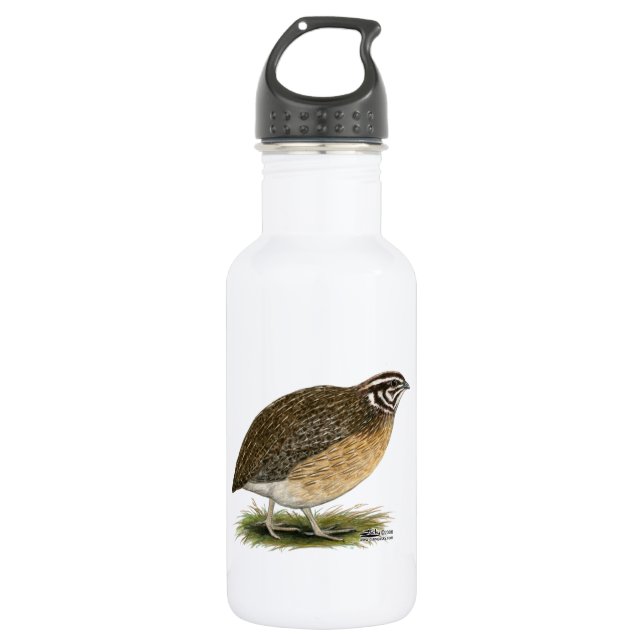 Botella De Agua Coturnix Pharaoh Quail (Anverso)