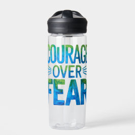 Botella De Agua Courage over fear