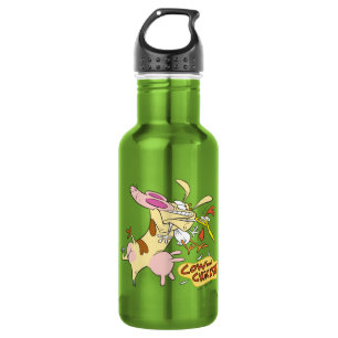 Botella De Agua Cow and Chicken Hug Graphic