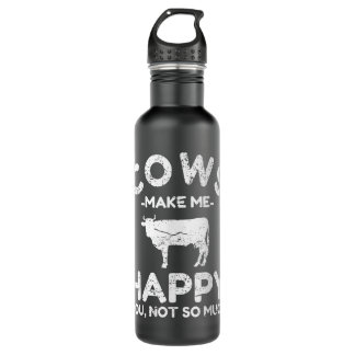 Botella De Agua Cow Gifts for Cow Lovers - Funny Cow Humor