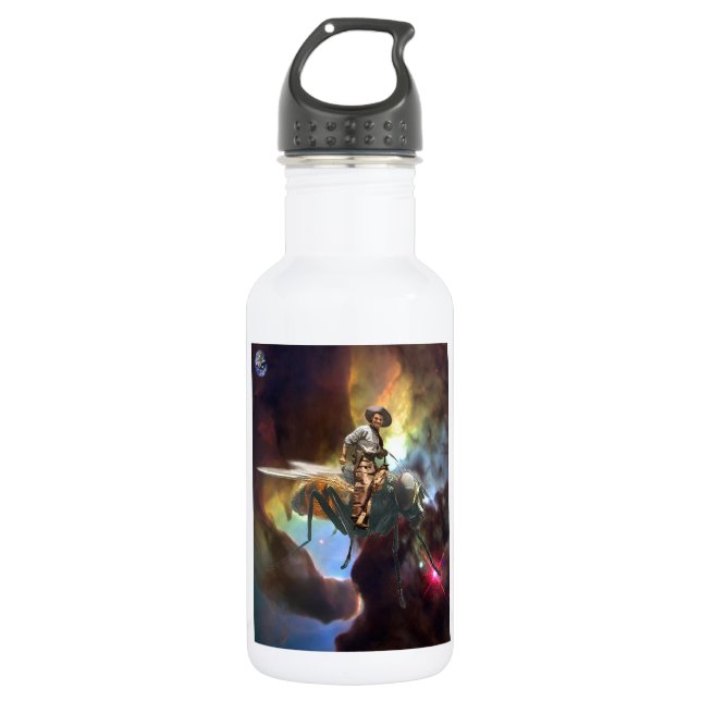 Botella De Agua Cowboy espacial (Anverso)