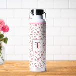 Botella De Agua Cowgirl de color rosado, coquette boots y arcos<br><div class="desc">Acepte la estética de Coquette con nuestras adorables botellas de agua y tumblers térmicos, con bonitos arcos rosas y marrones, corazones, cerezas, gorras de vaquera y botas. ¡Perfecto para niñas que aman la vida de la vaquera! Estos diseños le dan un toque de encanto occidental a las aventuras cotidianas. ¿Buscando...</div>