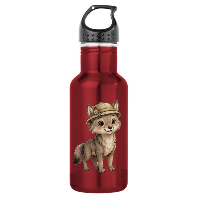 Botella de agua Coyote Lil' Bayou Explorers (Anverso)