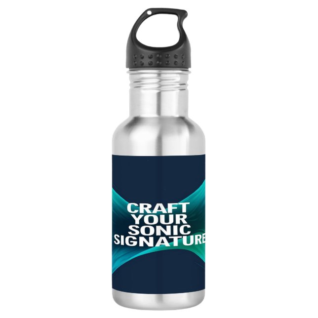 Botella De Agua Crea Tu Firma Sonora 2 (Anverso)