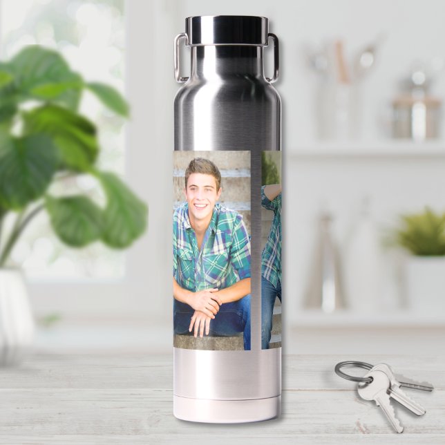 Botella De Agua Crea tu Propia Foto (Create your Own Photo Water Bottle)