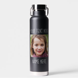 Botella De Agua Crea tu propia foto de niño lindo