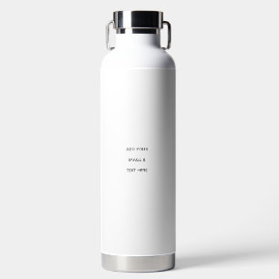 Botella De Agua Crea tu propio blanco