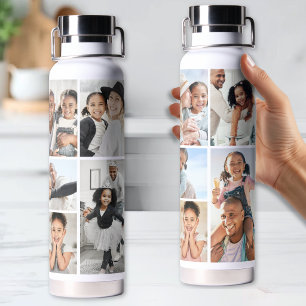 Botella De Agua Crea tu propio collage de fotos
