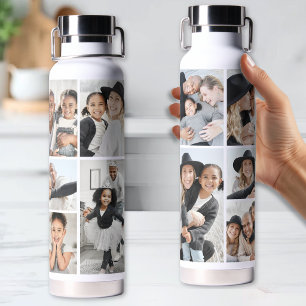 Botella De Agua Crea tu propio collage de fotos