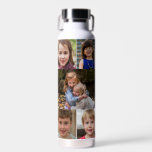 Botella De Agua Crea tu propio Collage de fotos de cinco niños<br><div class="desc">Crea tu propio Collage de fotos de cinco niños</div>