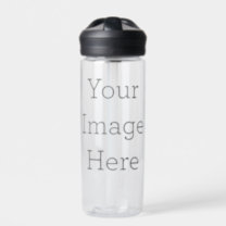 Botella De Agua Crea tu propio frasco de agua transparente de 20 o