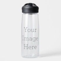 Botella De Agua Crea tu propio frasco de agua transparente de 25 o