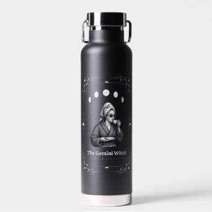 Botella De Agua Crea tu propio Géminis amante del café Tarot Zodia