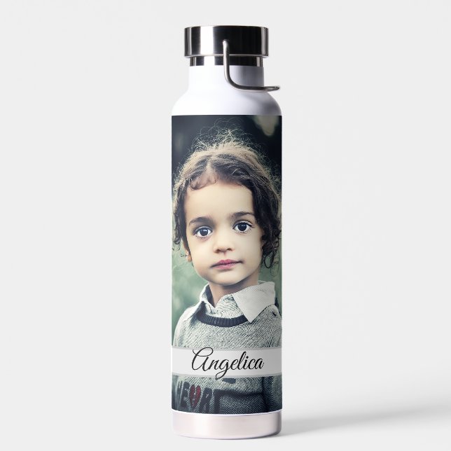 Botella De Agua Crear su propia foto personalizada (Izquierdo)
