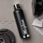 Botella De Agua Crear su propio nombre personalizado personalizado<br><div class="desc">Crear su propio nombre personalizado Botella de agua personalizada</div>