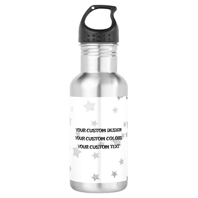 Botella De Agua Crear su propio Personalizado (Anverso)