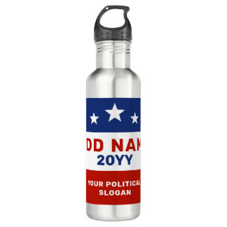 Botella De Agua Create Your Own Election Campaign Water Bottle