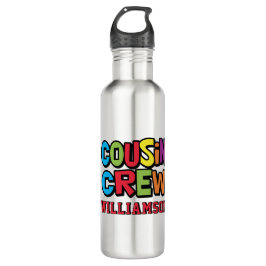 Botella De Agua Create Your Own Family Reunion Cousin Crew 