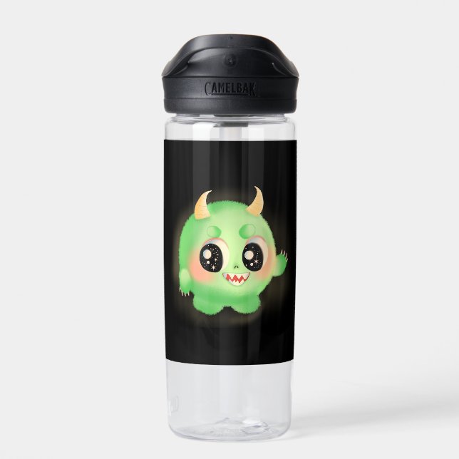Botella De Agua Creatura de Monstruo Amigable (Atrás)