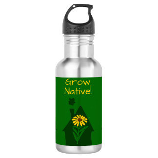 Botella De Agua ¡Crece Nativo!