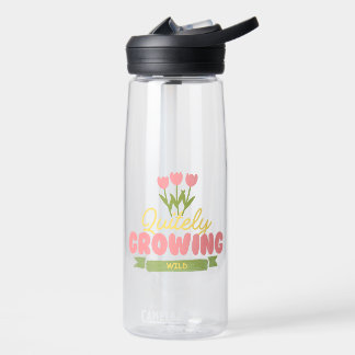 Botella De Agua Creciendo silenciosamente salvaje | Agua floral in