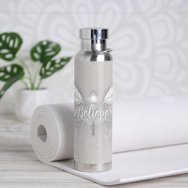 Botella De Agua Creer Fantasía Starlight de hadas (Yoga)