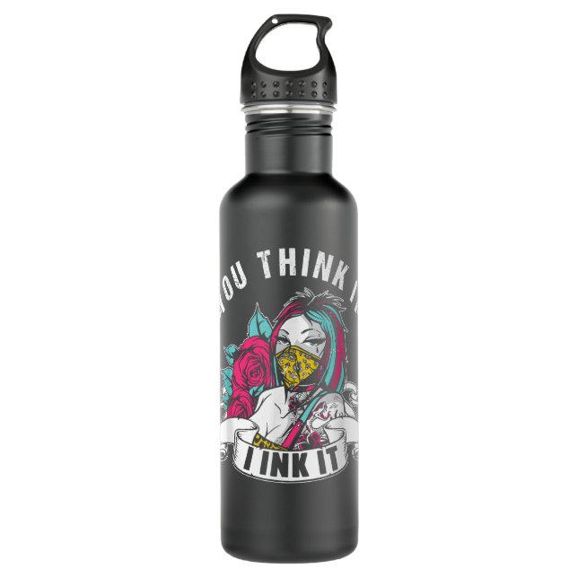 Botella De Agua ¿Crees Que Me Inclino Por El Trabajo De Artistas D (Anverso)