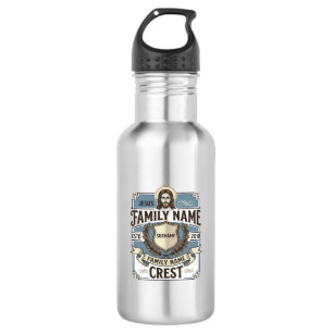 Botella De Agua Crest del apellido Jesús Crest del apellido Jesús