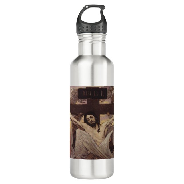 Botella De Agua Cristo crucificado (Anverso)