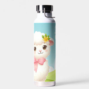 Botella De Agua Cristo/Pascua/cordero/cruz