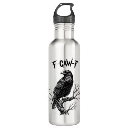 Botella De Agua Crow - F-Caw-F