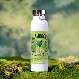 Botella De Agua Crucero personalizado del Día de San Patricio, Gru