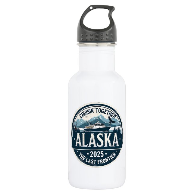 Botella De Agua Cruise Alaska 2025 (Anverso)