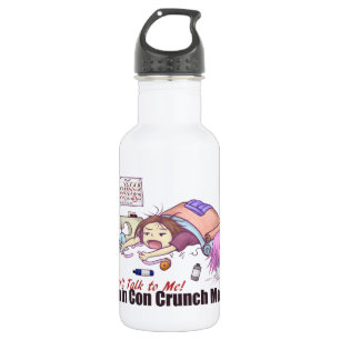 Botella De Agua Crujido de la estafa