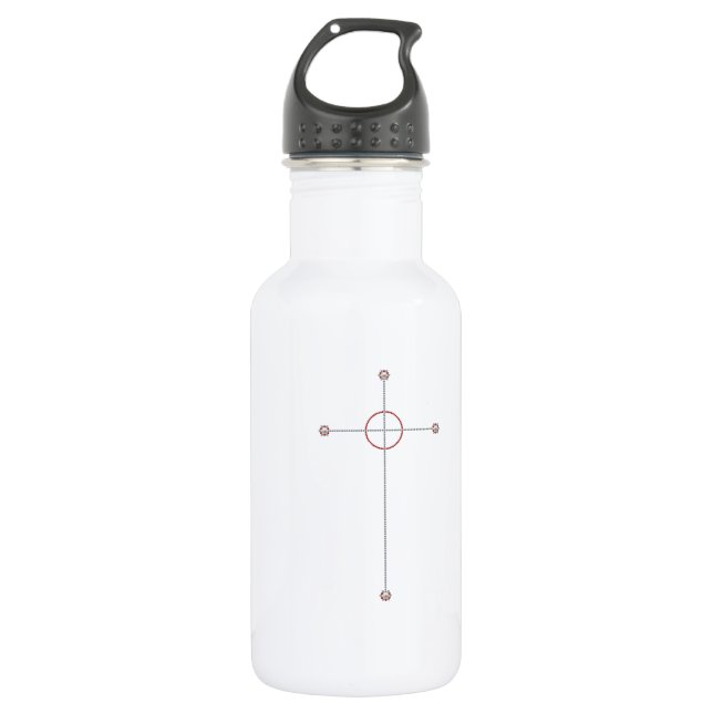 Botella De Agua Cruz de Iona (Anverso)