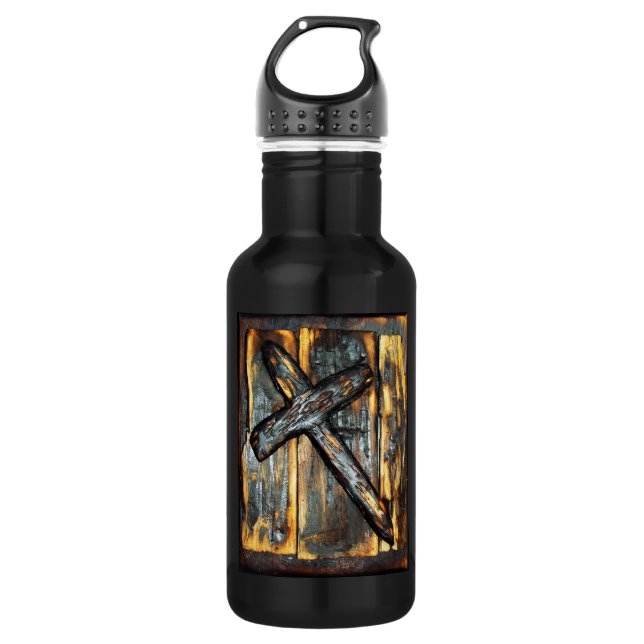 Botella De Agua Cruz del Apocalipsis (Anverso)