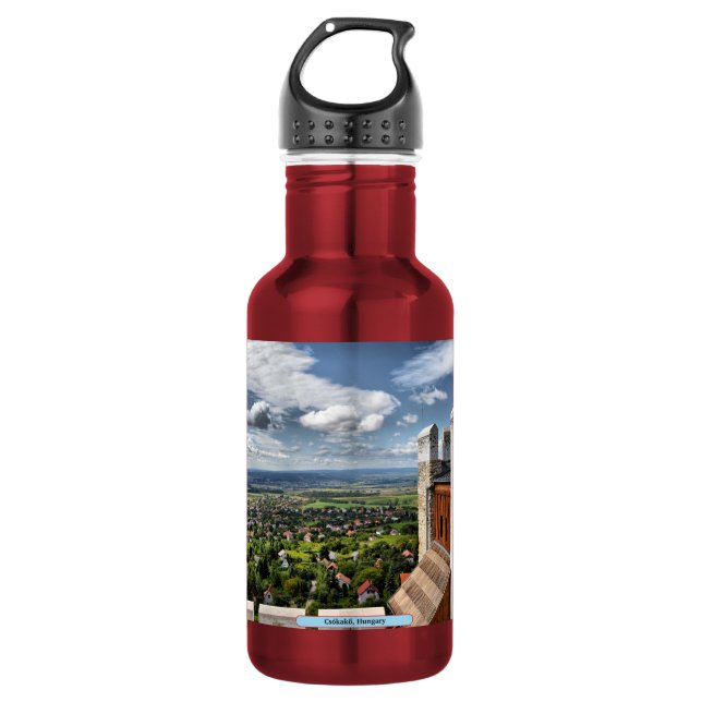 Botella De Agua Csókakő Hungría (Anverso)