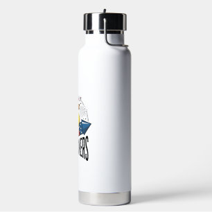 Botella De Agua Cuacufuegos Patriótico Pato Fuegos Artificiales Di