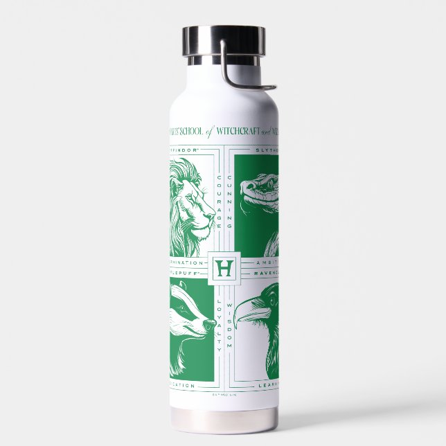 Botella De Agua Cuadrícula de animales domésticos HOGWARTS™ (Izquierdo)