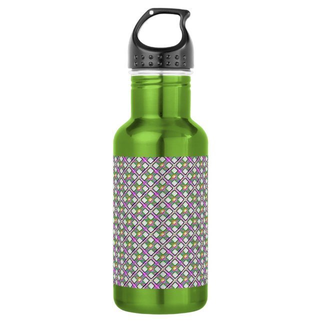 Botella De Agua Cuadros 1 (Anverso)