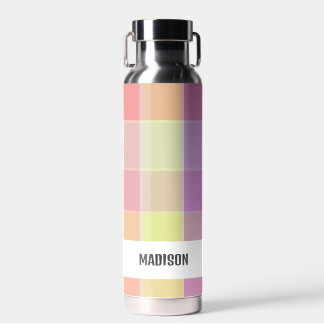 Botella De Agua Cuadros Personalizados Modernos y de Moda
