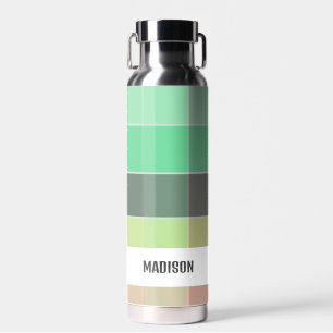 Botella De Agua Cuadros Personalizados Modernos y de Moda