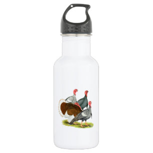Botella De Agua Cuarteto de Pavos Raros